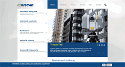 Desktop Screenshot of giscad.ro